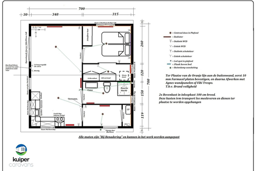 Chalet Chalet  Dubbel chalet op maat