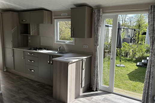 Chalet met staanplaats De Pauwen